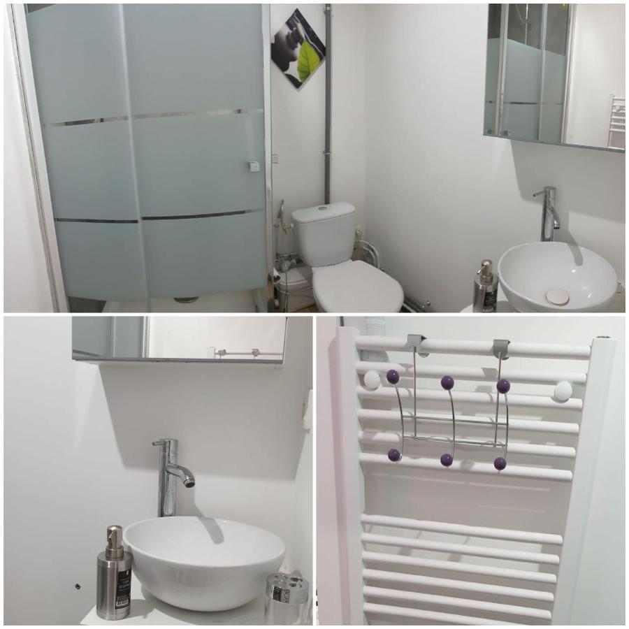 Chambres Poitiers Centre Ville - Salle De Bain, Refrigerateur, Tv Et Machine A Cafe Privatifs - Cuisine Commune - Terrasse - Hotel De Ville A 200M 외부 사진
