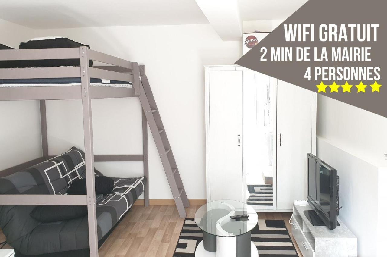 Chambres Poitiers Centre Ville - Salle De Bain, Refrigerateur, Tv Et Machine A Cafe Privatifs - Cuisine Commune - Terrasse - Hotel De Ville A 200M 외부 사진
