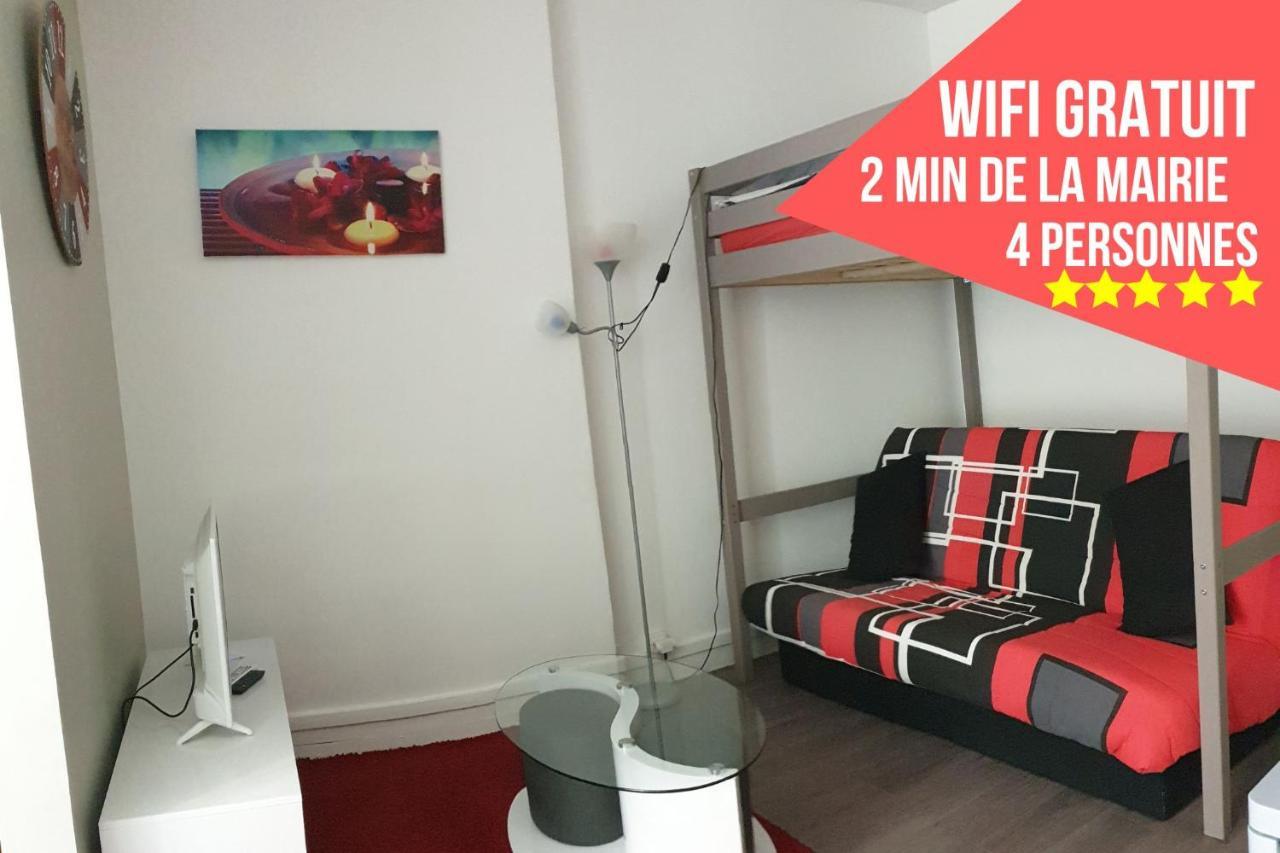 Chambres Poitiers Centre Ville - Salle De Bain, Refrigerateur, Tv Et Machine A Cafe Privatifs - Cuisine Commune - Terrasse - Hotel De Ville A 200M 외부 사진